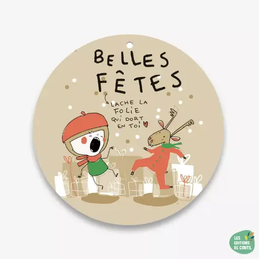 [CR 023] CR 023 EMI boule "Belles fêtes folie"