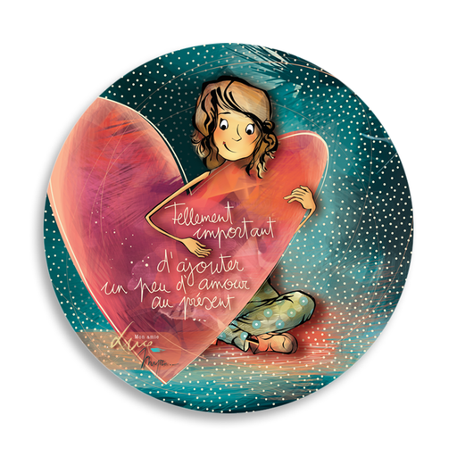 [CR 018] CR 018 Myra Vienne boule "Ajouter un peu d'amour au présent"