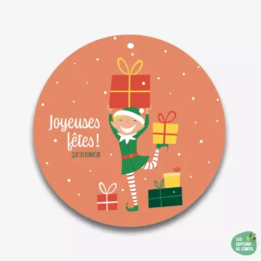 [CR 001] Alice de Page boule "Joyeuses fêtes"