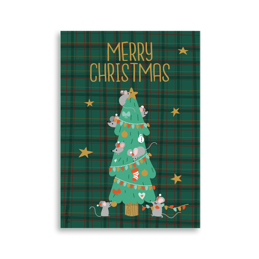 [CS 1130] CS 1130 Aline Selli Carte de Noël  H Souris