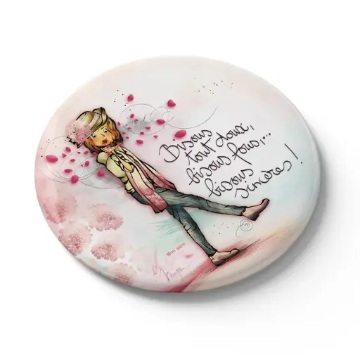 [MGN 031] MGN 031 - Magnet "Bisous" - Mon Amie Luce