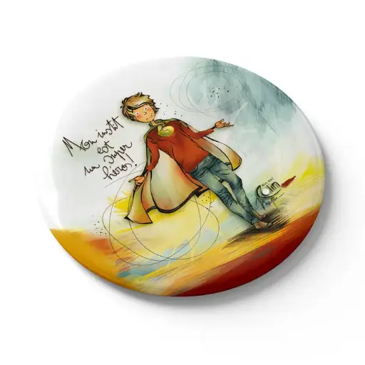 [MGN 035] MGN 035 - Magnet "Mon instit est un super héros" - Mon Ami Colin