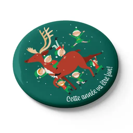 [MGN 021] Alice magnet "Cette année va être fun"