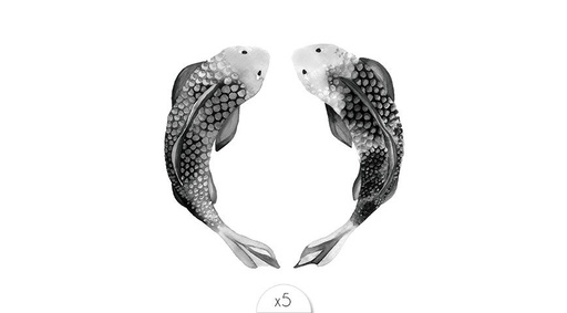 [SISF13] Tattoo Duo de carpes