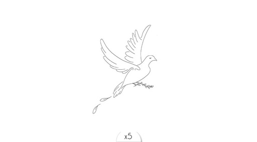 [SIBR16] Tattoo Colombe