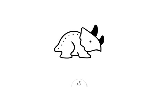 [SIDPZ10] Tattoo Dinosaure