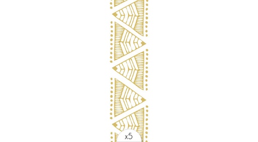 [SIWFB04] Tattoo Golden ethnic bracelet II