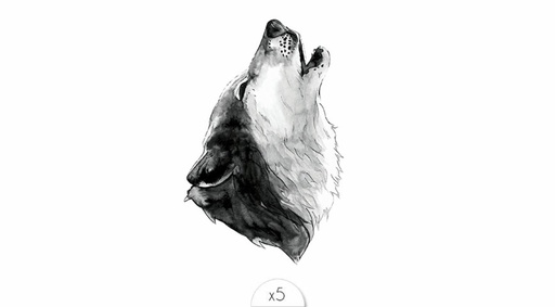 [SISF05] Tattoo Loup