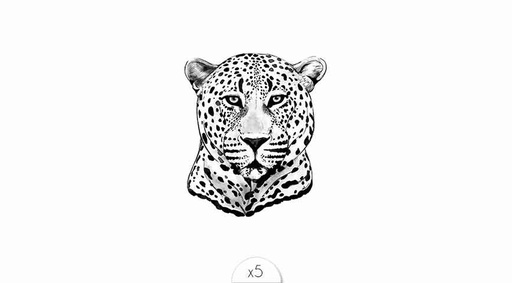 [SISF04] Tattoo Léopard
