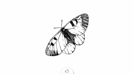 [SISF08] Tattoo Papillon