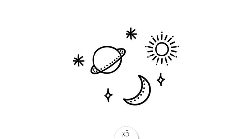 [SIDPZ06] Tattoo Planètes