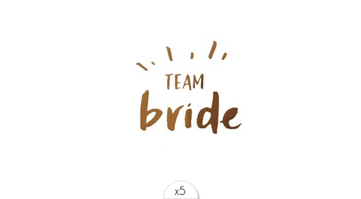 [SIDVC08] Tattoo Team Bride