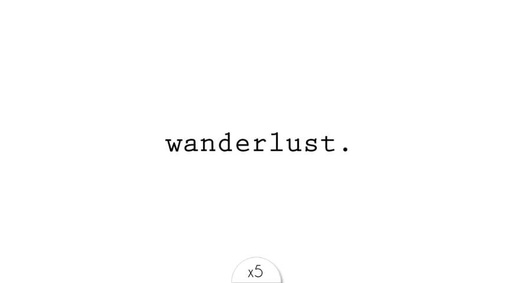 [SILT05] Tattoo Wanderlust