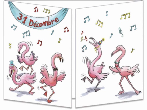 [CT 151] CT 151 Carte Cache-Cache "Bonne Année"