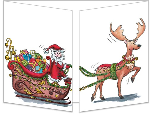 [CT 112] CT 112 Carte Cache-Cache "La citrouile du Père Noël"