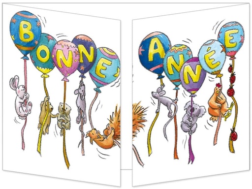 [CT 155] CT 155 Carte Cache-Cache "Les ballons"