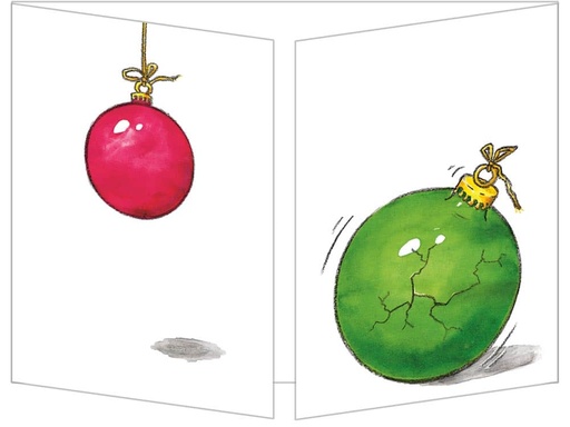 [CT 101] CT 101 Carte Cache-Cache "Les boules et le Père Noël"
