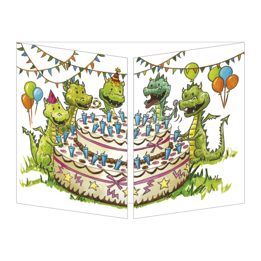 [CT 265] CT 265 Carte Cache-Cache "Les dragons"
