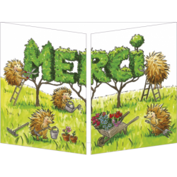 [CT 280] CT 280 Carte Cache-Cache "Merci"