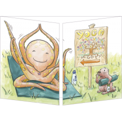 [CT 335] CT 335 Carte Cache-Cache "Yoga"