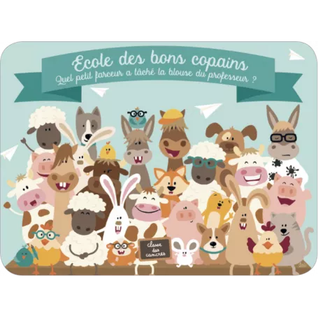 [CL 157] CL 157 Carte Lali  "Ecole des bons copains"