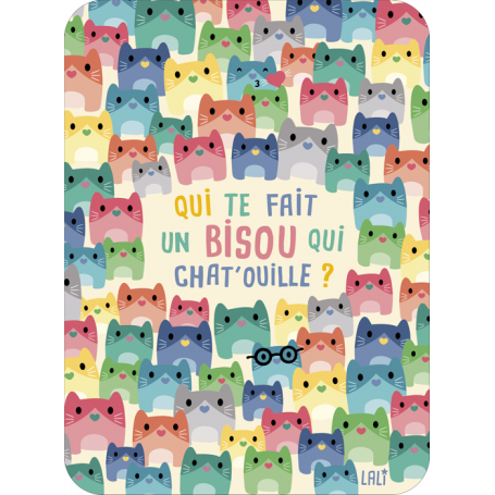 [CL 170] CL 170 Carte Lali "Bisou qui chatouille"