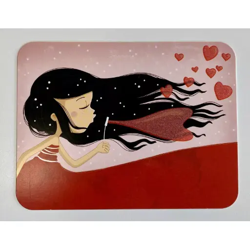 [CA 204] CA 204  Carte Les Pépites (10.7x14.5cm) Jessica Secheret "Love"