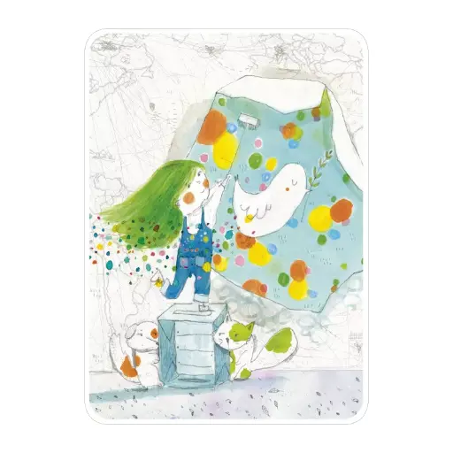 [C 094] C 094 Carte Rendez-vous F. Quatraro "Peace"