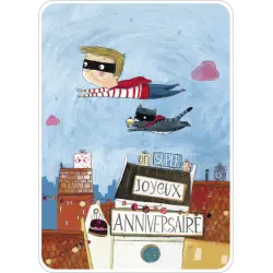 [C 084] C 084 Carte Rendez-vous Mamouchkas "Un super anniversaire"