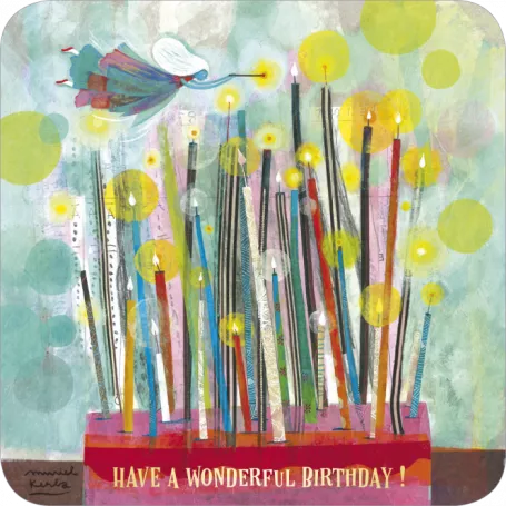 [BAR 51] BAR 51 Carte bords arrondis 14x14 Muriel Kerba