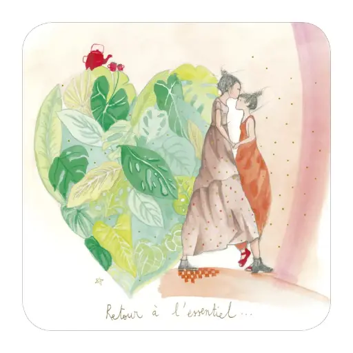 [BA 296] BA 296 Carte carrée (14x14) Anso "L'essentiel"