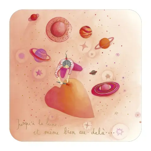 [BA 304] Carte carrée 14x14 Anso "Au-delà..."