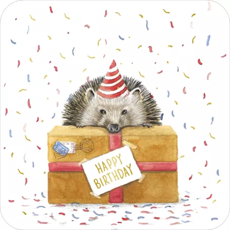 [BAR 226] BAR 226 Carte carrée 14x14 Rosie Hilyer "Happy birthday"