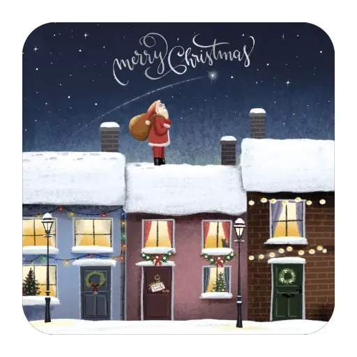 [BA 637] BA 637 Carte carrée 14x14 Rosie Hilyer "X-mas"