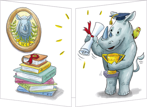 [CT 358] Carte Cache-Cache "Félicitations"