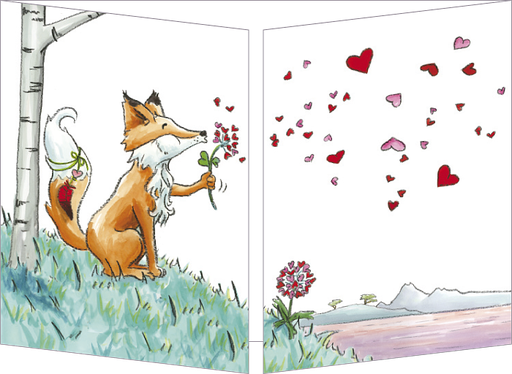 [CT 359] Carte Cache-Cache "Bisous"