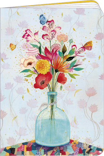 [KOR 102] Cahier 10x15 J. Weyman "Le bouquet"
