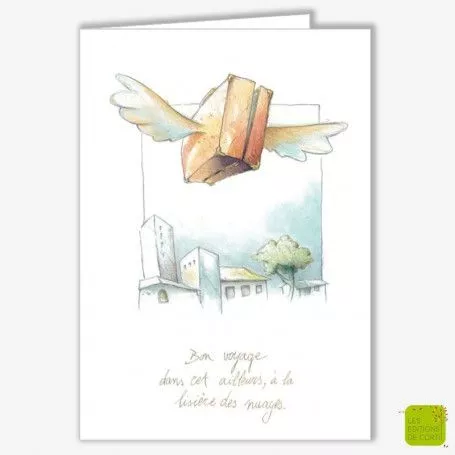 [CD 119] CD 119 - CARTE DE CONDOLÉANCES "BON VOYAGE"