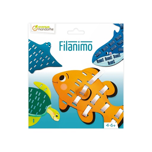 [KC170C] Rubans à tisser, Animaux marins