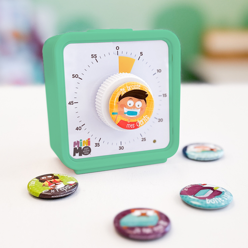 [BITM-0001M] Mini timer minuteur visuel magnétique 