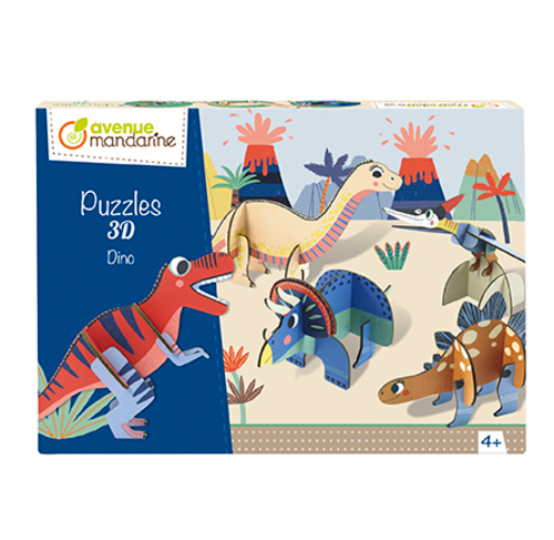 [PU016C] Puzzle 3D, Dino