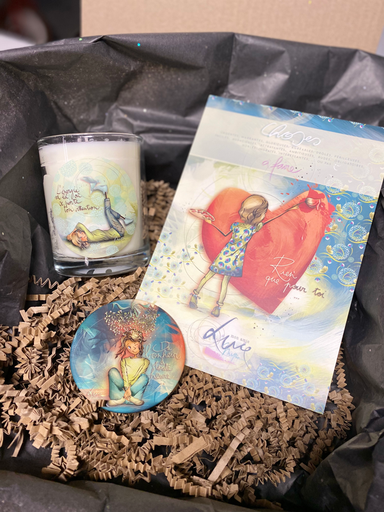 Pack Bougie Mon Amie Luce "L'énergie va où se porte ton attention"