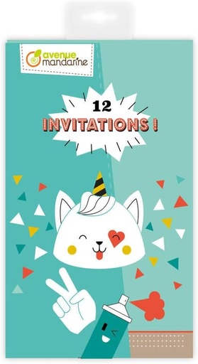 [CO191C] Cartes d'invitation, Urban
