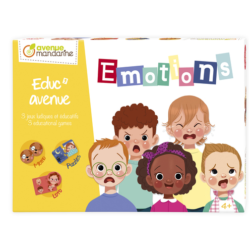 [JE532C] Coffret éducatif, les émotions