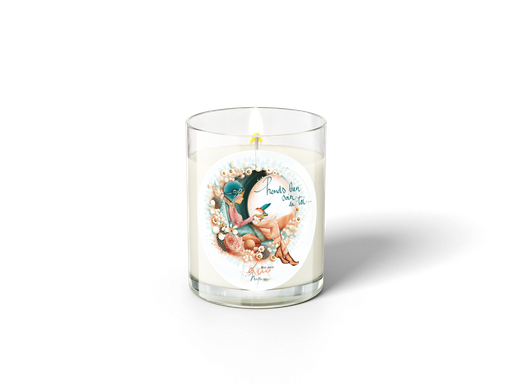 [BOU 012] BOU 012 Bougie Mon Amie Luce "Prends bien soin de toi"