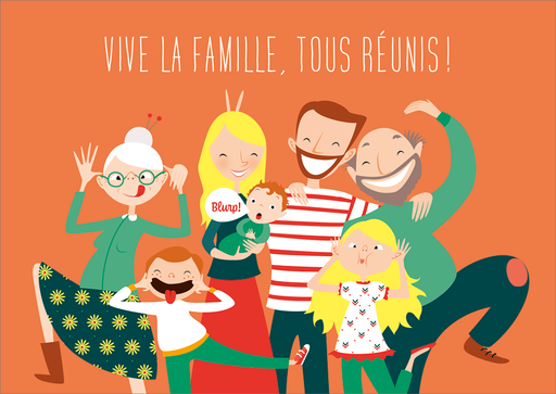 [CD 179] CD 179 Alice de Page vecto double "Vive la famille"