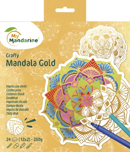 [GY172C] Graffy Mandala, Doré