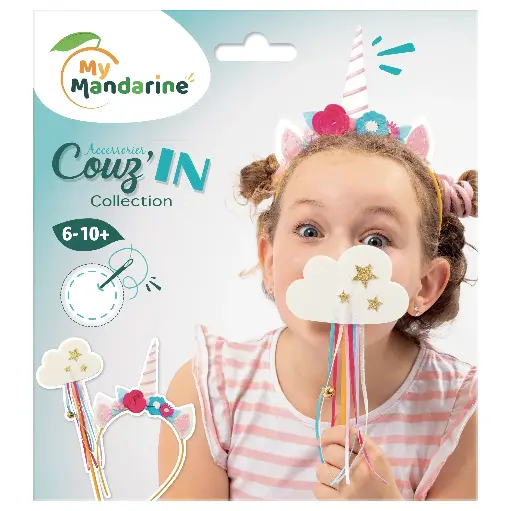[KC179C] Kit déguisement à coudre, Licorne