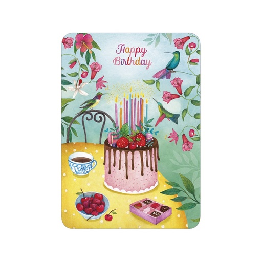 [C 133] C 133 Carte Rendez-Vous Mila "Le gâteau"