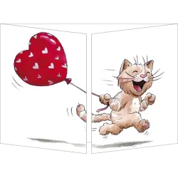 [CT 372] Carte Cache-Cache "Love"